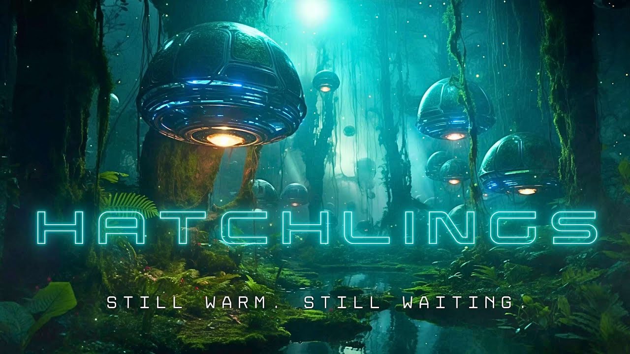 EP 29: Alien Jungle Nursery — Sci Fi Ambience + SFX (No Music) — 8h 🎧🪐
