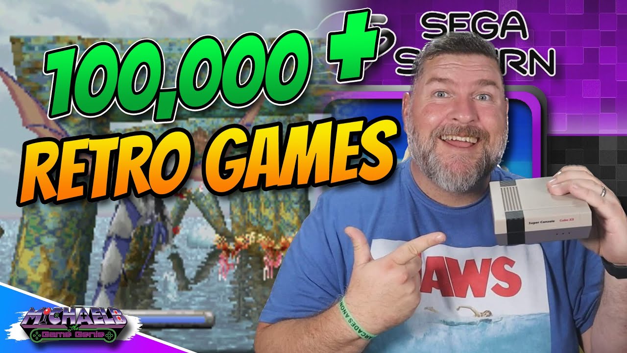Более 100 000 ретро-игр! Обзор Super Console Cube X3