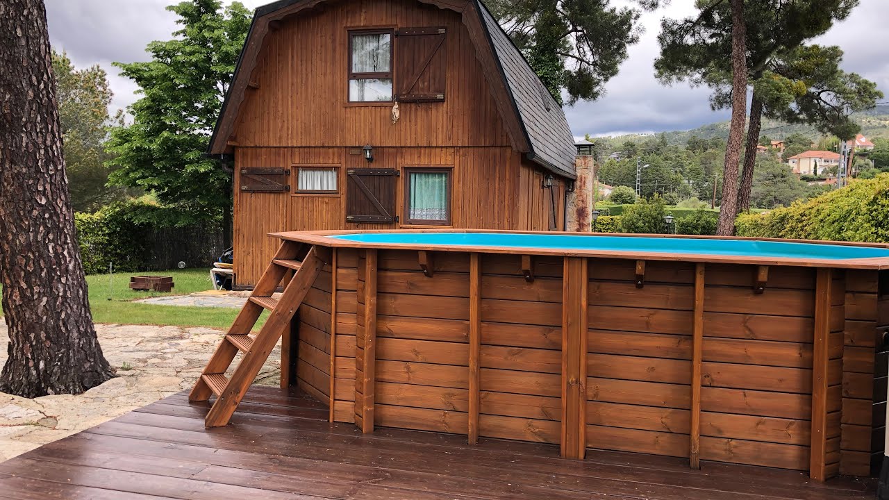 C&oacute;mo renovar una piscina de madera * restauraci&oacute;n madera *