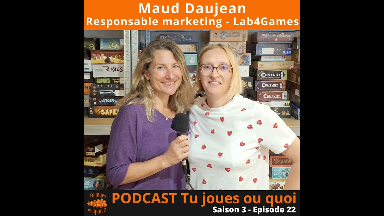 Maud Daujean, responsable marketing chez Lab4Games