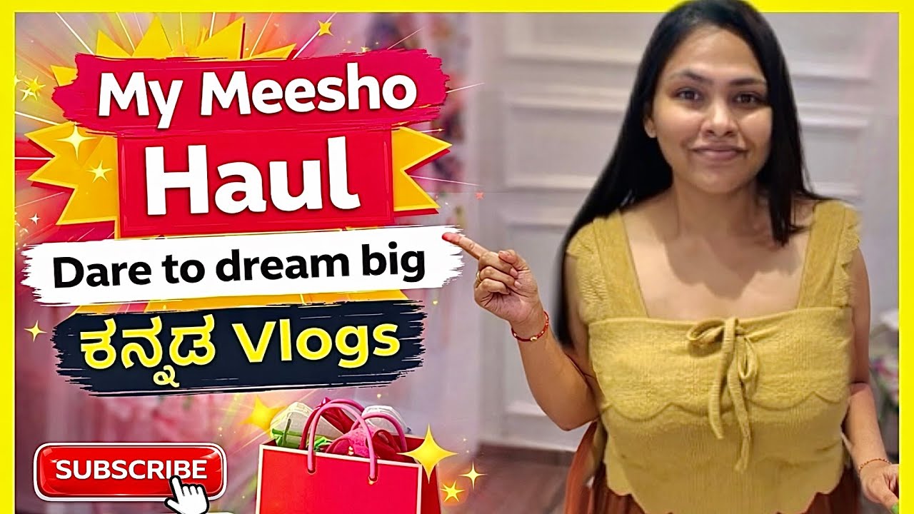 My Meesho Haul 😍 | Budget Dresses & Honest Review | Kannada Vlogs