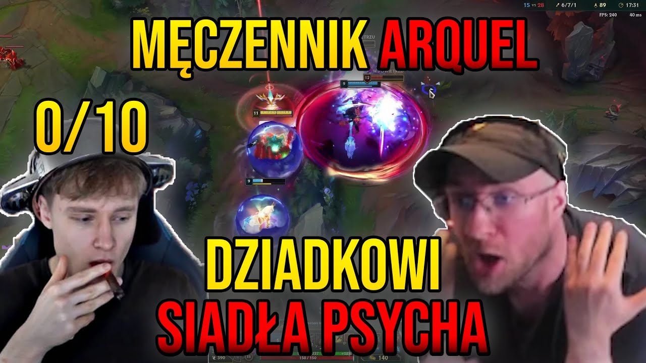 OVERPOW & ARQUEL | ARQUEL MĘCZENNIK, DZIADKOWI SIADŁA PSYCHA, SYZYF POLSKIEGO TOPA, TEMAT GOWNA |