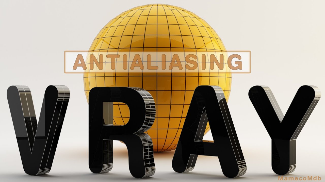 VRAY PARA CINEMA 4D ANTIALIASING