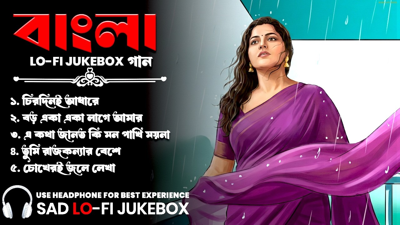 Best Bengali Lo-Fi Songs 2026 💖 Nonstop Heart Touching Love Songs | Relaxing Lofi Jukebox
