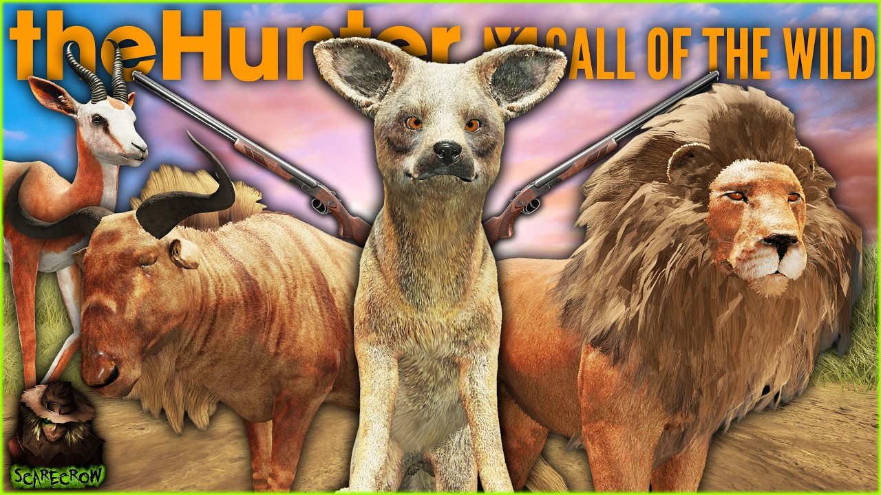 We Hunted EVERY Species In Africa With 1 Weapon! Call of the wild