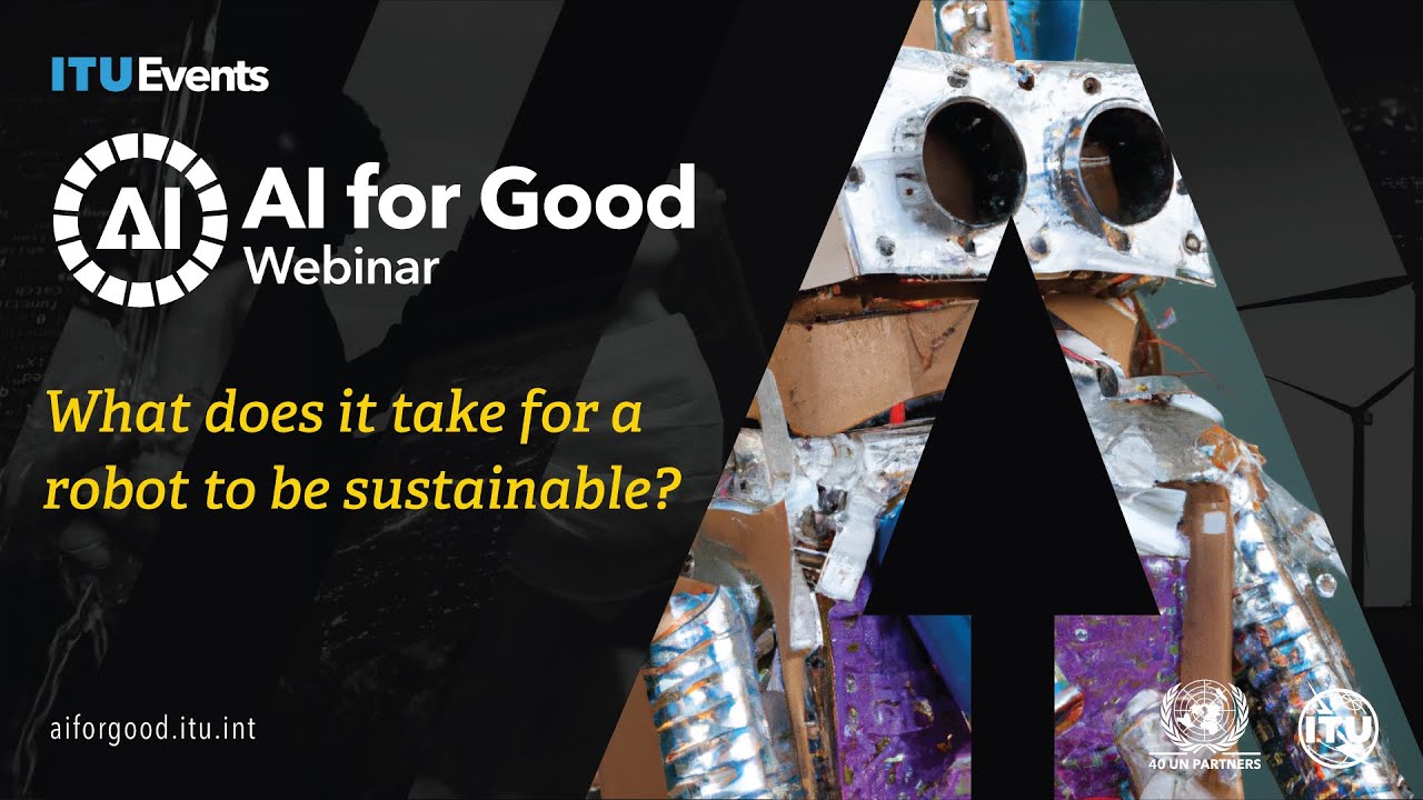 Sustainable robots: What does it take for a robot to be sustainable? | AI for Good Webinar