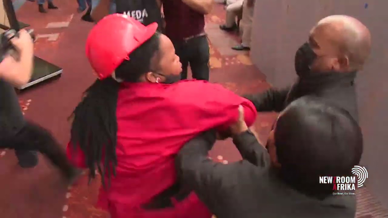 EFF  Spokesperson Leigh-Ann Mathys speaks about the party's allegations of sexual assault by its MPs
