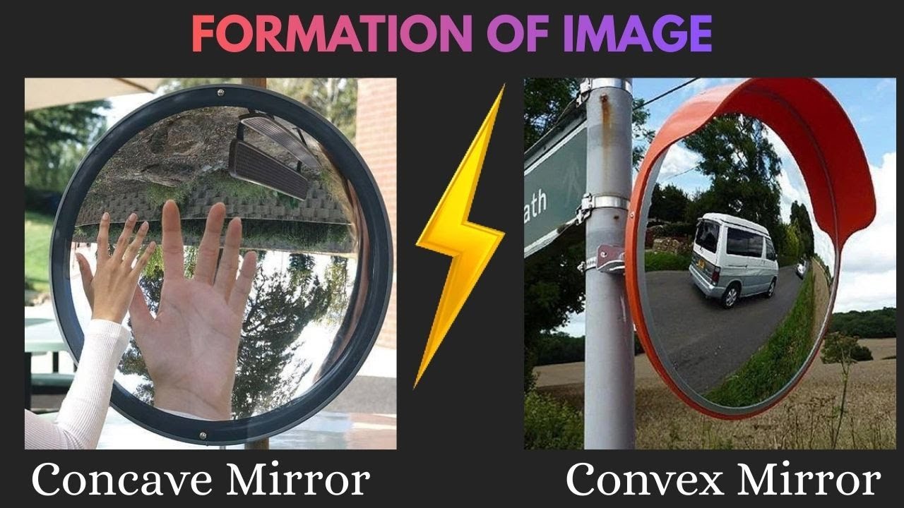 Formation of Image by CONCAVE & CONVEX MIRROR || #icse #physics #class10 #explaination