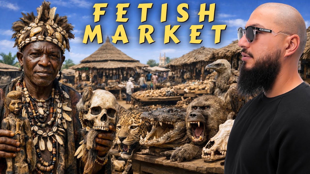 The World’s Strangest Market - Inside The Largest Voodoo Market Of D*ad Animals In Africa - Togo 🇹🇬
