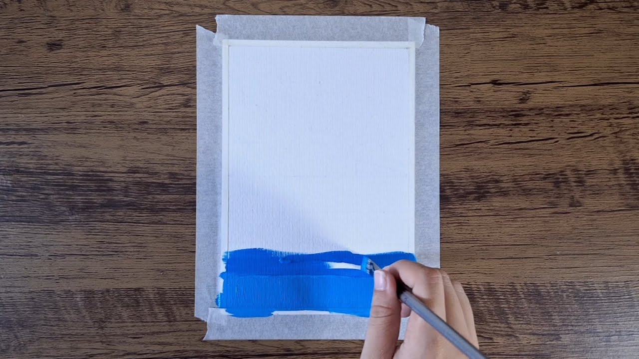 Sun of the horizon | Acrylic Painting #87 | Satisfying and Relaxing