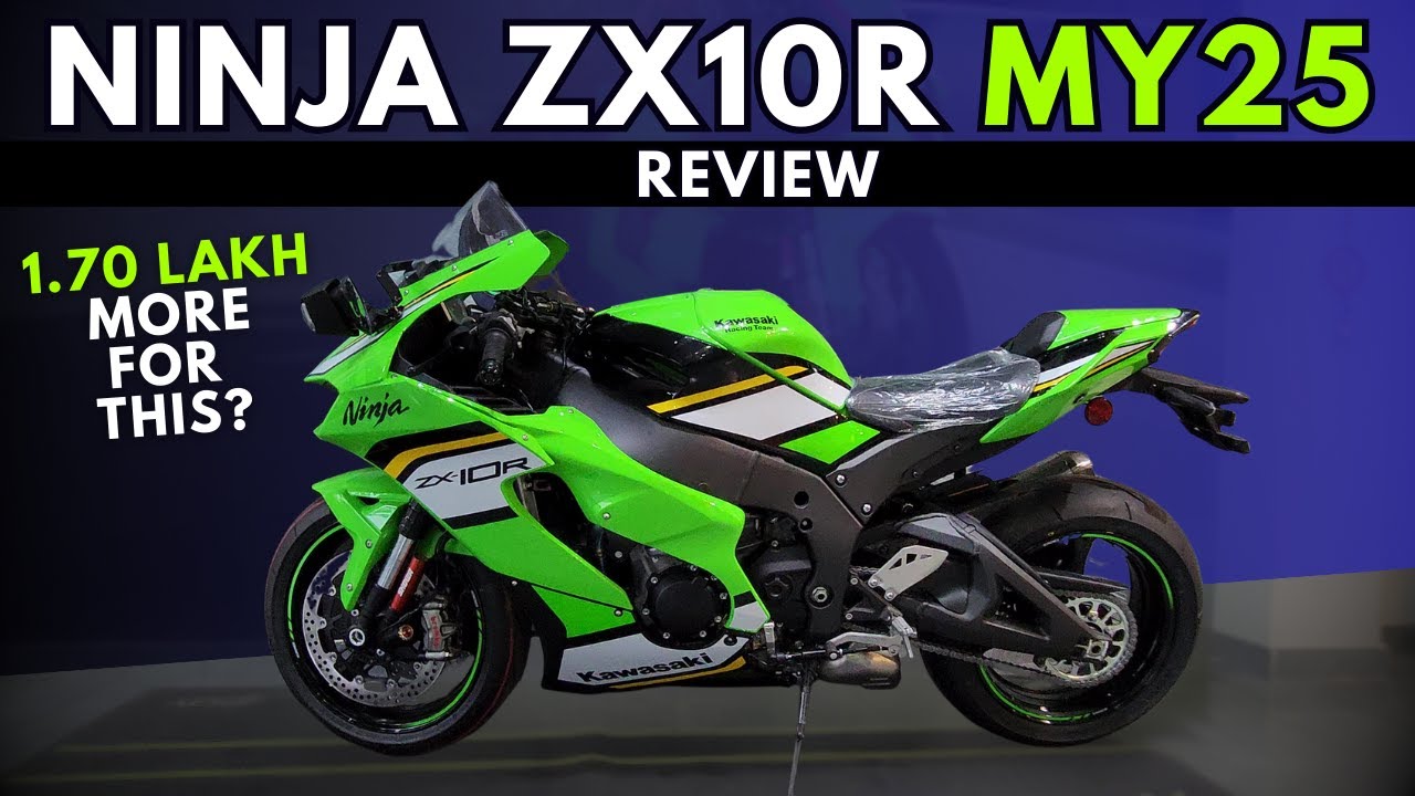 Is 2025 Kawasaki Ninja ZX10R REALLY Worth 1.71 Lakh More?