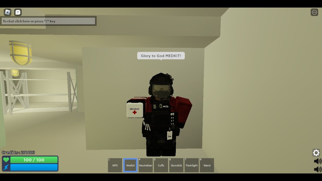 Roblox Thunder Scientific Corporation: full part of combat medic experience
