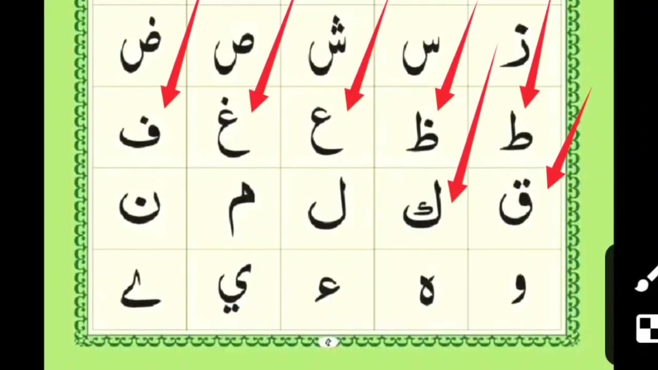 আলিফ বা শিক্ষা।  Alif BA sikkha. Arabic class Alif se ya Tak, Hafiz Yusuf1 
