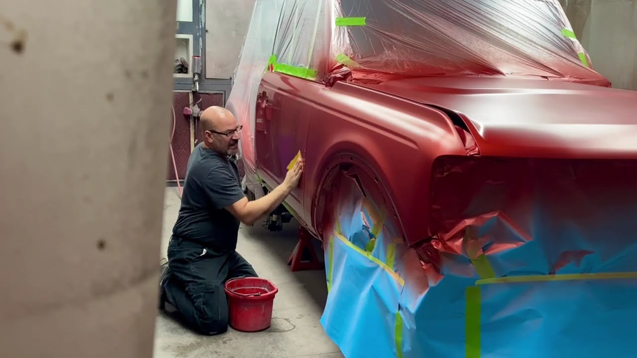 Seal, base, and clear. Painting the bronco. Step by step.