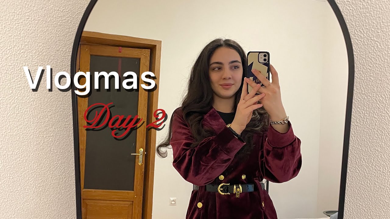 Vlogmas day 2✨shopping, cooking, sleepover and New year preparations 