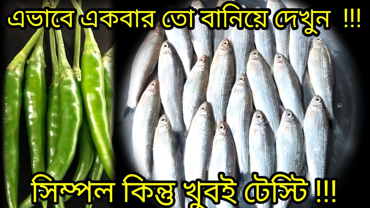 এভাবে কাঁচা লঙ্কা দিয়ে বানিয়ে দেখুন ছোট মাছের হেলদি ঝোল | কাঁচা লঙ্কার ঘ্রাণে একদম ঘরোয়া স্বাদে 🐟