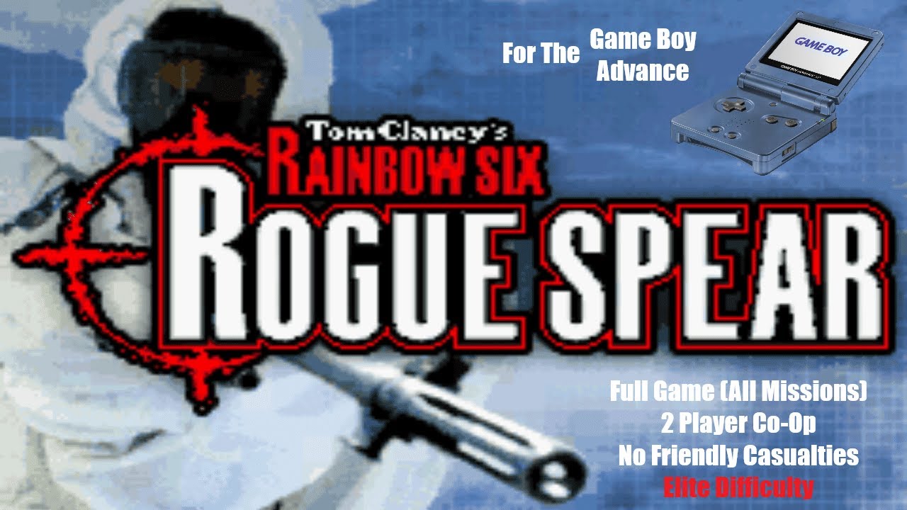 Rainbow Six: Rogue Spear (GBA) - Full Campaign (Elite Difficulty/2P Co-Op)