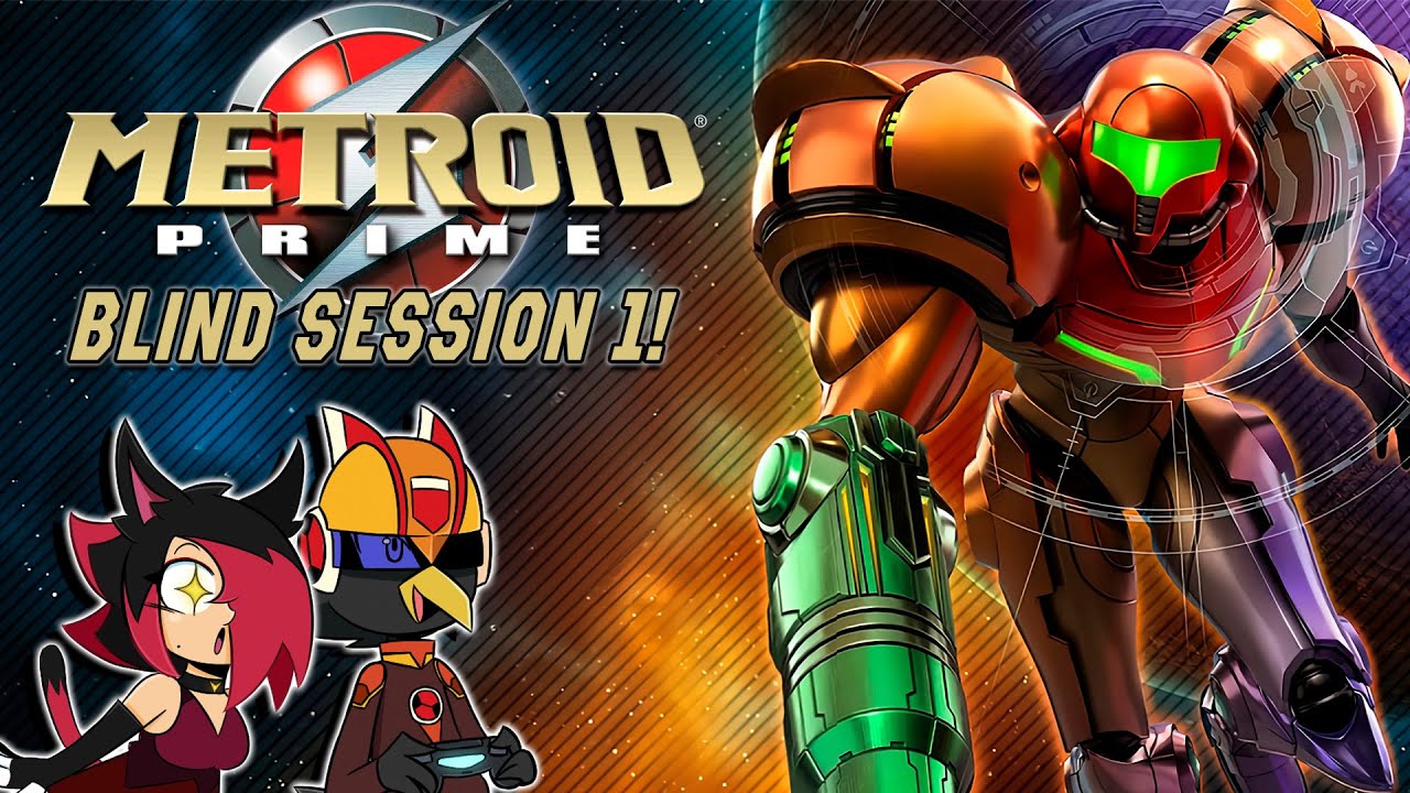A Blind Run of Metroid Prime! | Live Session 1 | Saturday Gamin' with BurnCrowSP ft. Chozomy
