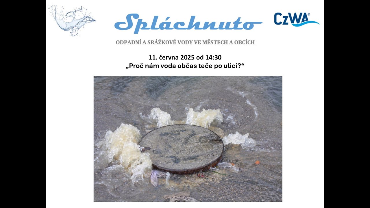 Proč nám voda občas teče po ulici?