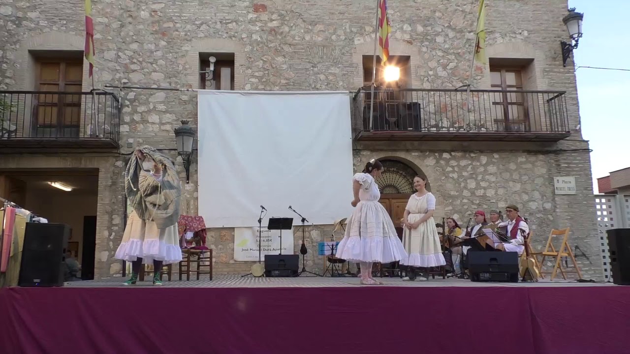 Muestra de indumentaria y folklore de Enguera y la Canal 2019