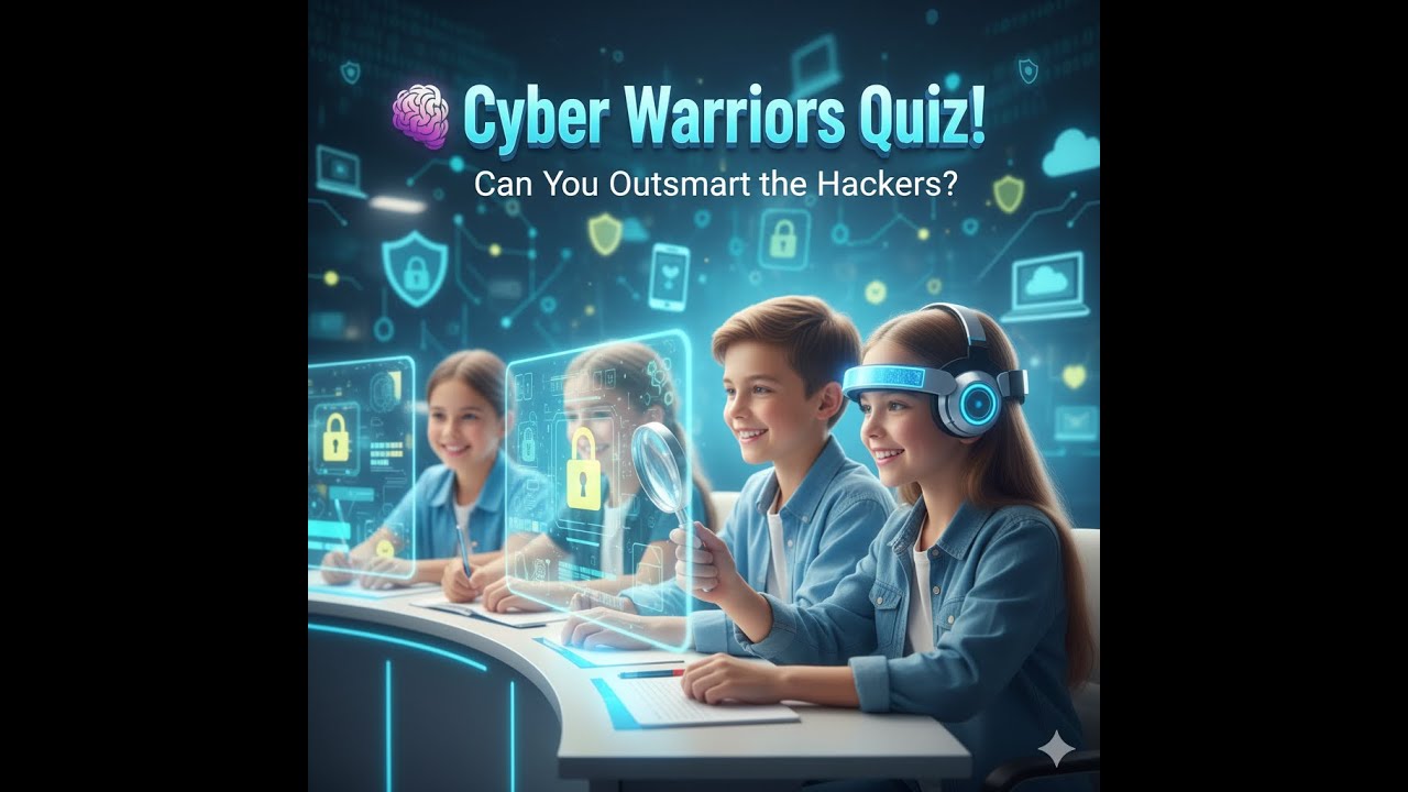 🧠 Cyber Warriors Quiz! | Can You Outsmart the Hackers? 🔒💻
