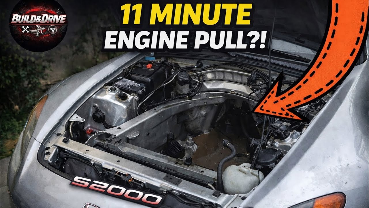 Honda S2000: F20C Engine Removal!