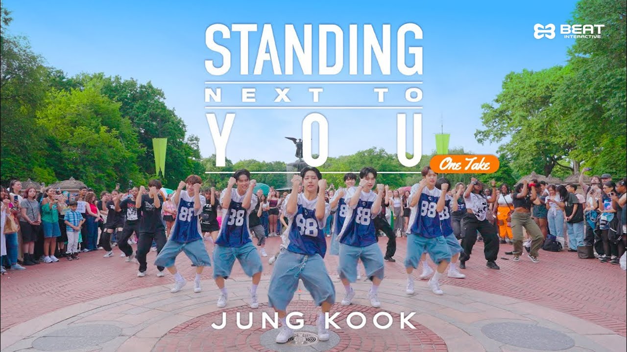 NEWBEAT(NBT/뉴비트) 2024 US Busking | 정국(Jung Kook) ‘Standing Next To You’ (One Take ver.)
