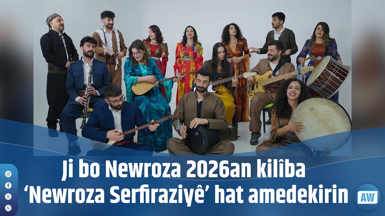 Ji bo Newroza 2026an kilîba ‘Newroza Serfiraziyê’ hat amedekirin