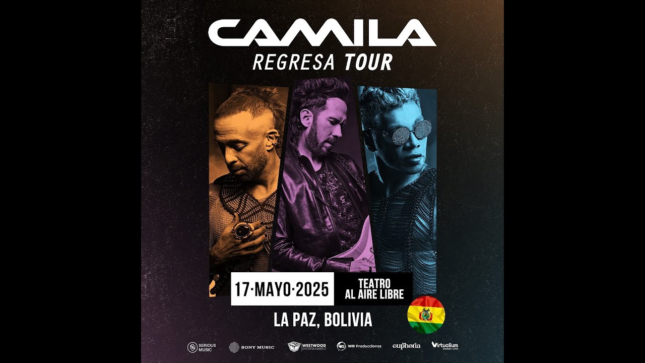 CAMILA REGRESA TOUR 2025 LA PAZ