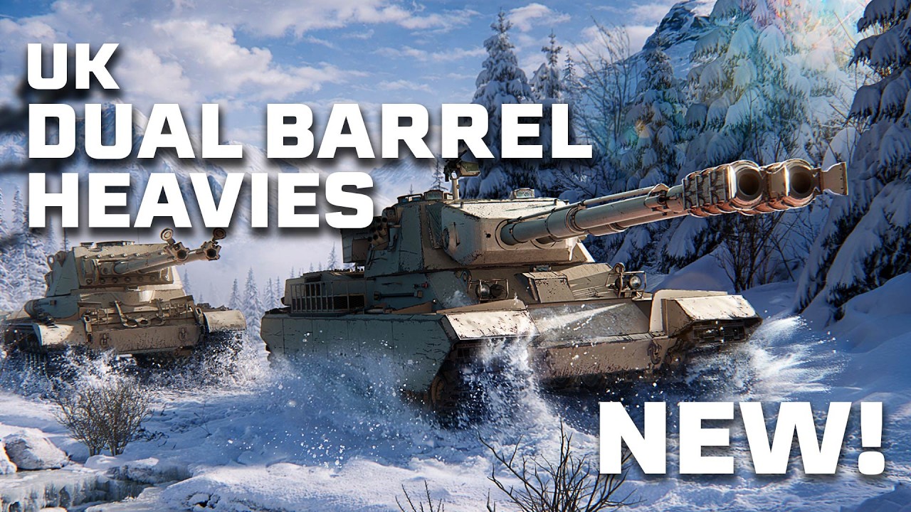 New! UK Dual Barrel Heavies