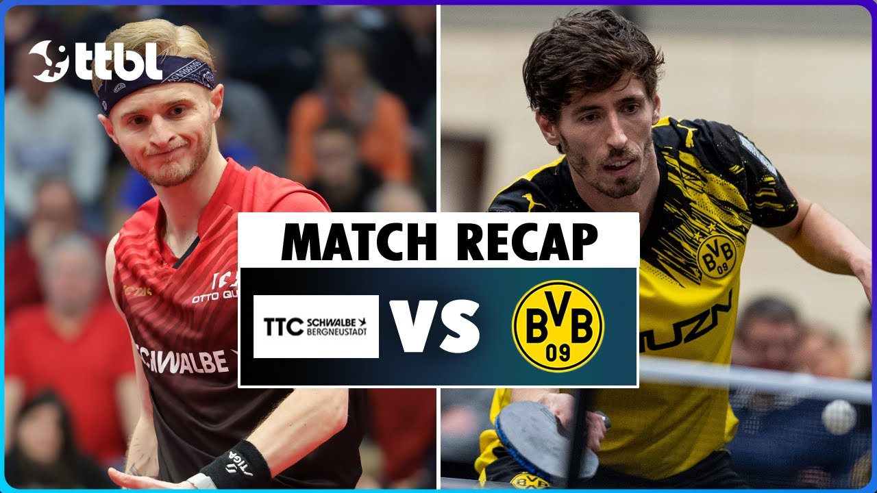 BERGNEUSTADT vs. DORTMUND (Tischtennis Bundesliga Recap) | Matchday 15 | 2025/2026