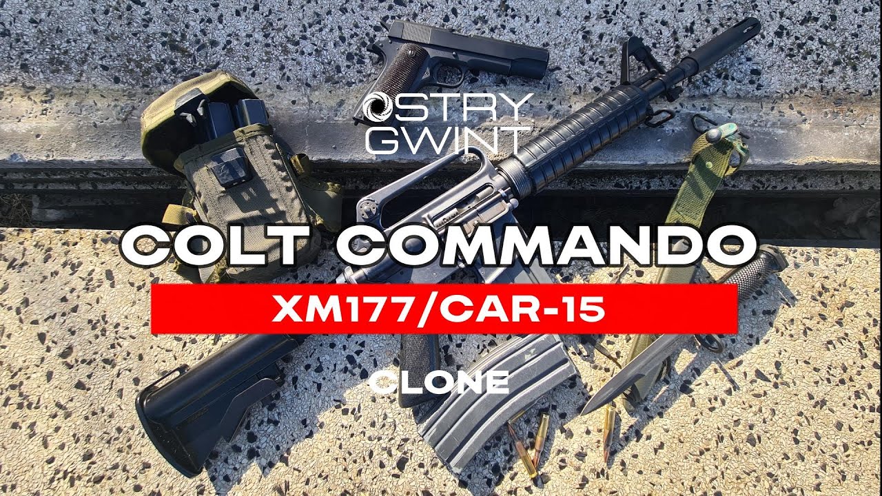 #COLT COMMANDO XM177/CAR-15 VIETNAM WAR ERA CLONE