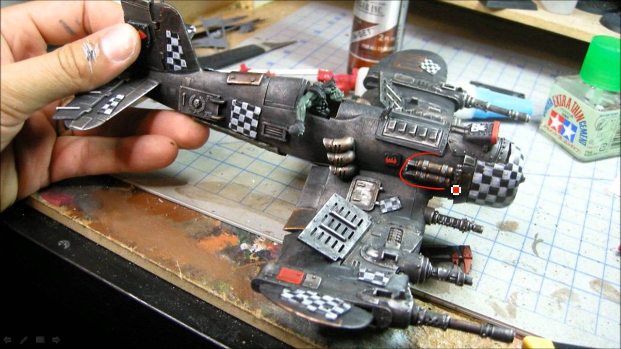 Ork Dakkajet Conversion Part 2