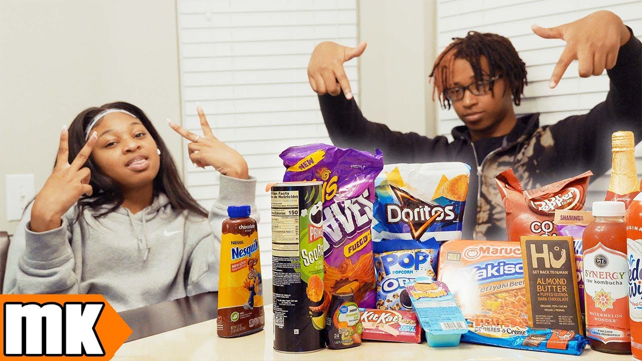 MACEI TRIES EXOTIC SNACKS!!!