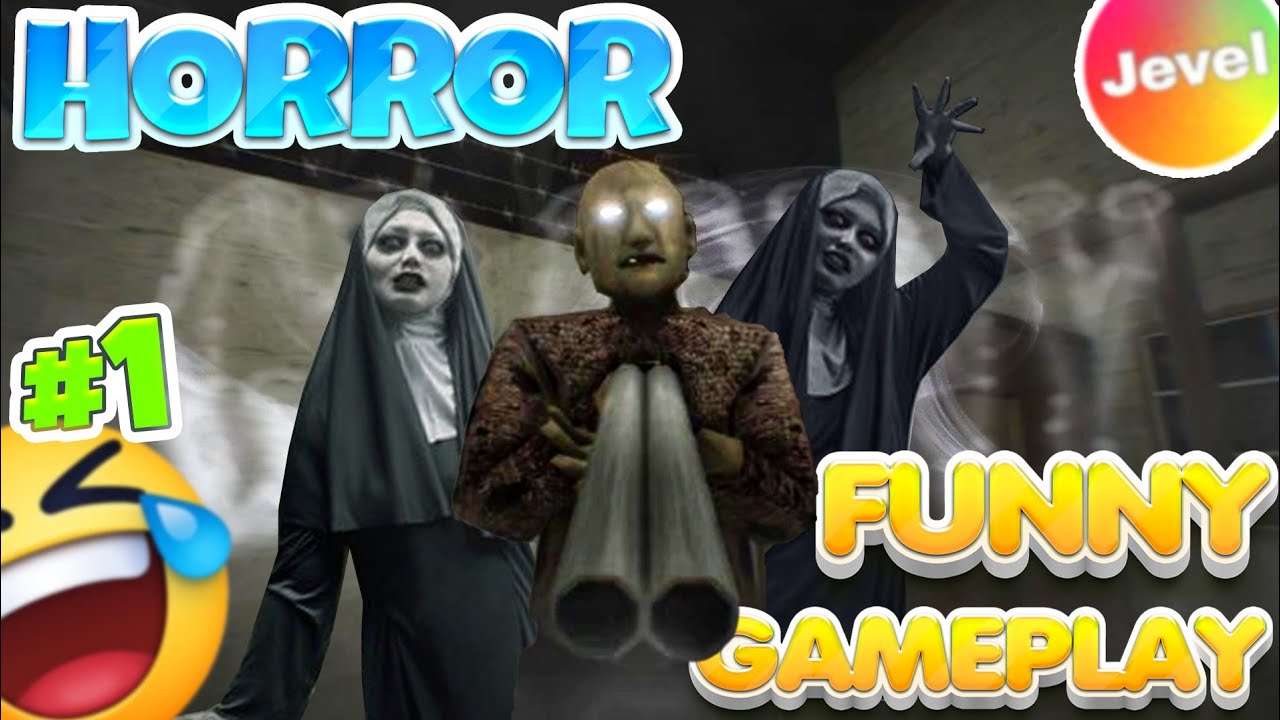 GRANNY (CHAPTER 2 ) HORROR FUNNY GAMEPLAY  PART 1 JEVEL FUNNY COMMENTARY IN GRENNY 2 #granny2 #funny