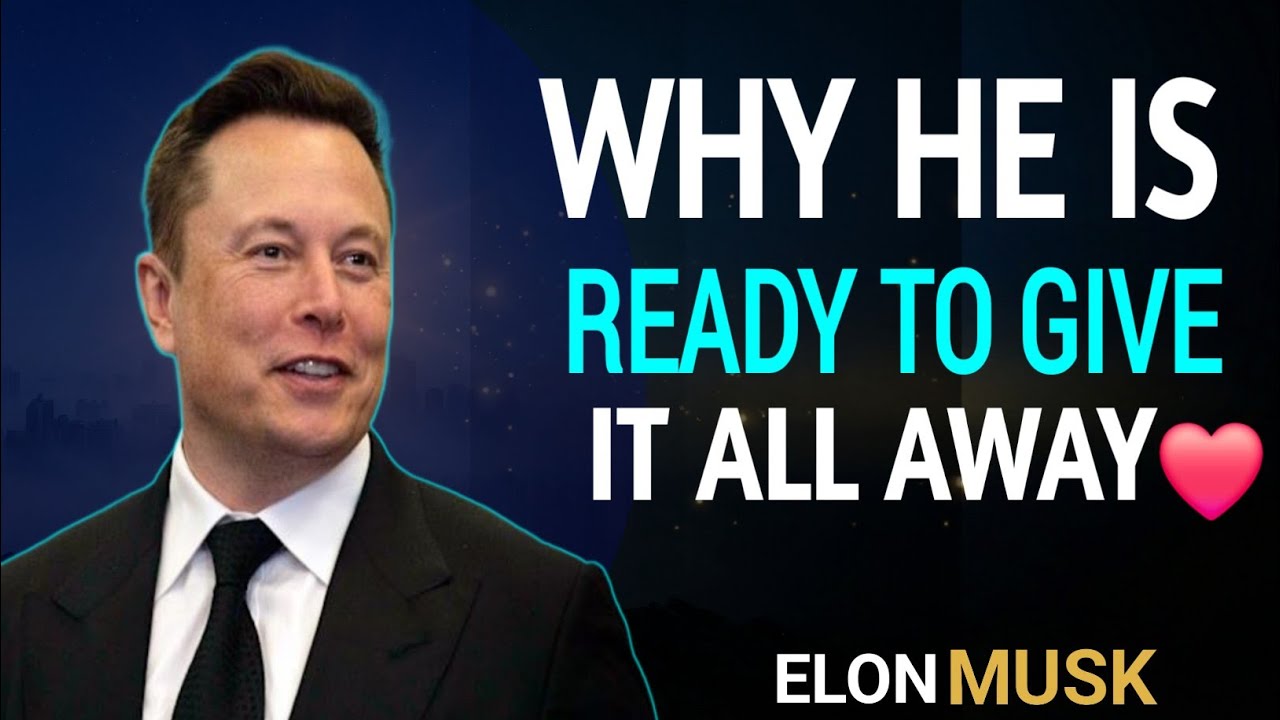 ELON MUSK'S DEEPEST SECRET: WHY HE IS READY TO GIVE IT ALL AWAY | MINDSET IGNHO