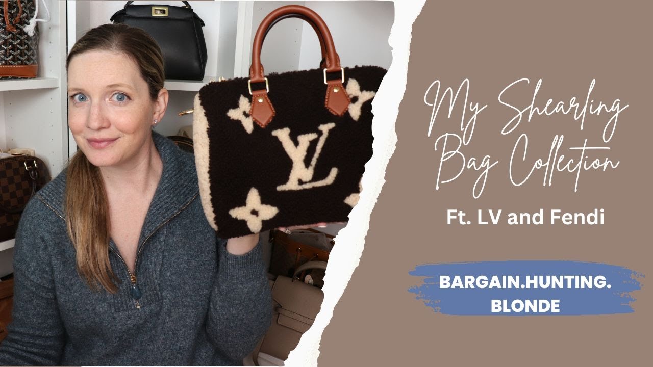 My Shearling Bag Collection Ft. LV and Fendi