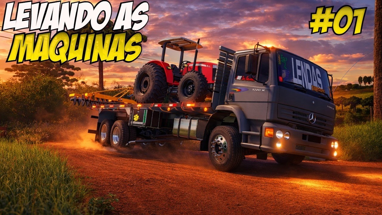 BRIGUEI COM O MOTORISTA DA PRANCHA FAZ CEDRO ALTO #1 |FS25