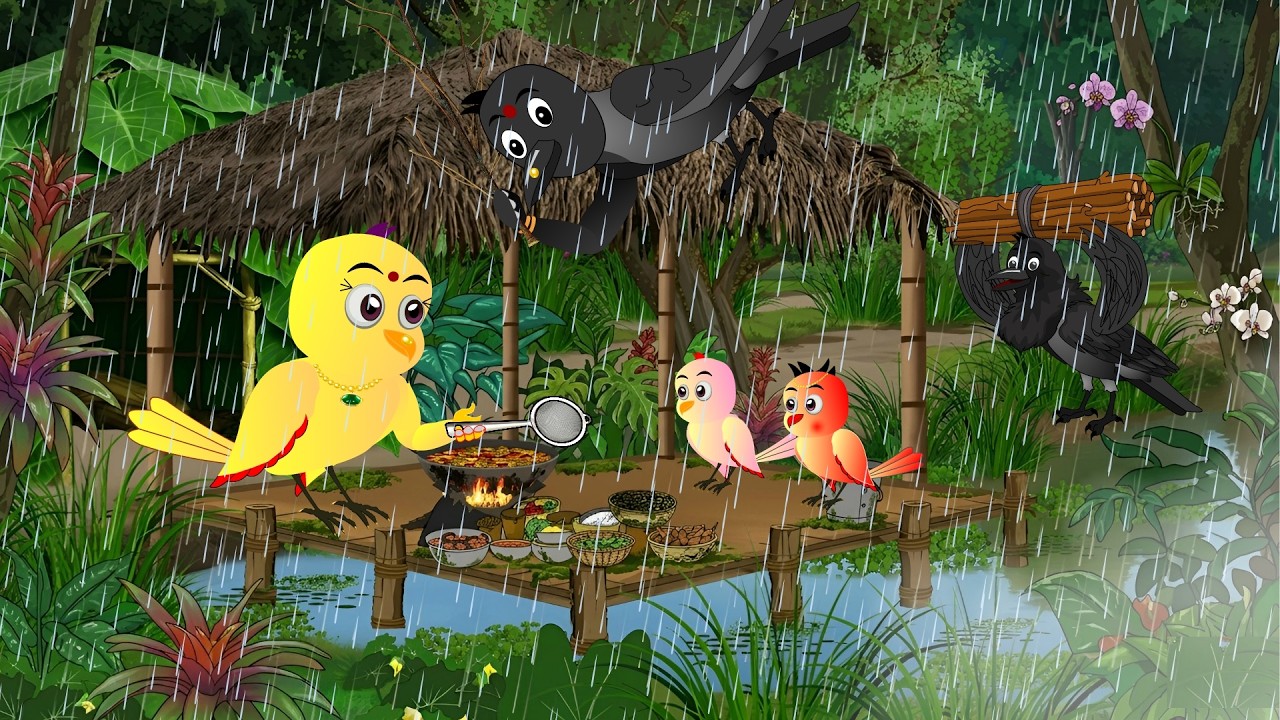 08-04-2026 |Chidiya Wala Cartoon |Barish me rano ki moshkil |New Moral  stories| rano jungle Buddies