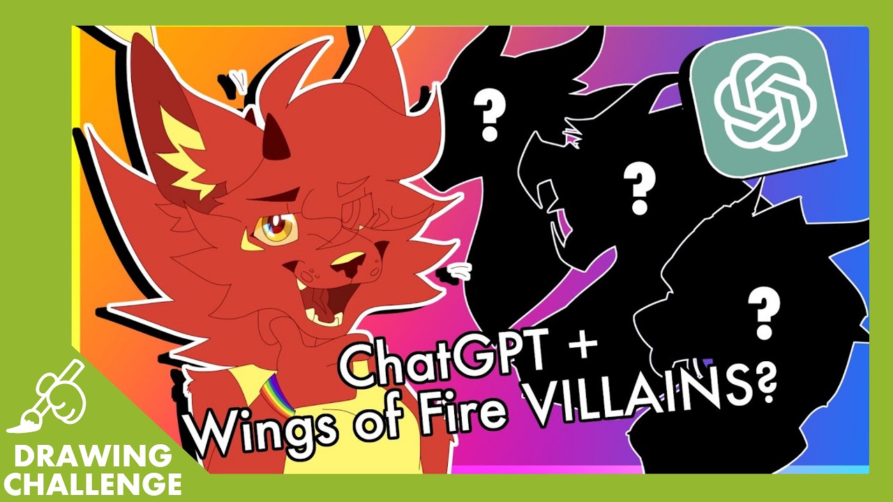 Drawing Wings of Fire VILLAINS Made by ChatGPT