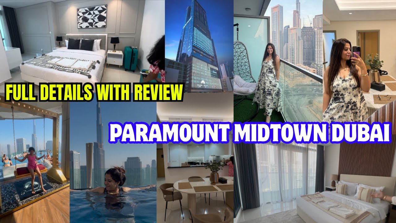 PARAMOUNT MIDTOWN HOTEL & APARTMENTS DUBAI | AIRBNB in Dubai near BURJ KHALIFA |Best hotels in Dubai