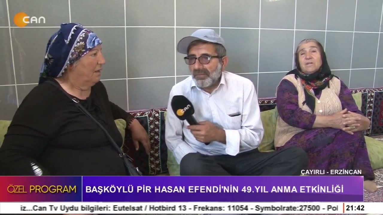 Özel Program - Başköylü Pir Hasan Efendi’nin 49. Yıl Anma Etkinliği- Çayırlı - Erzincan / 11.07.2022