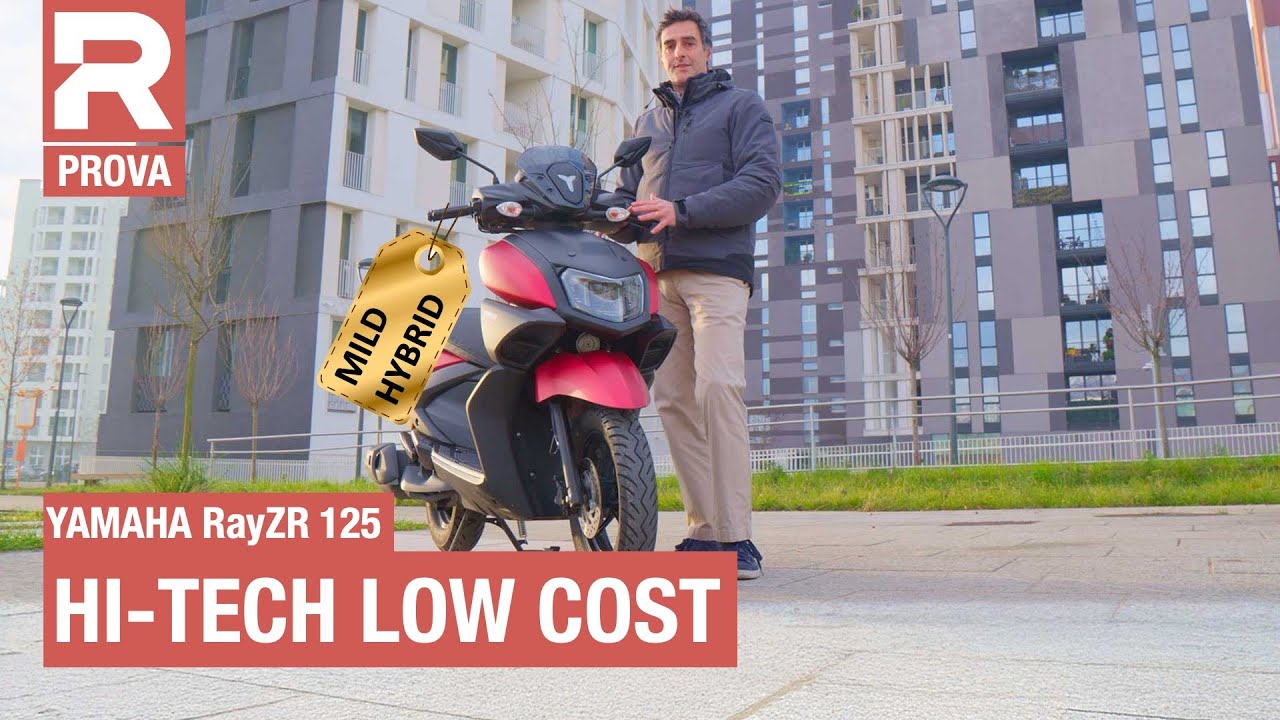 Yamaha RayZR 125 - prova - In città e autostrada con lo scooter 125 Yamaha da 40 km/litro