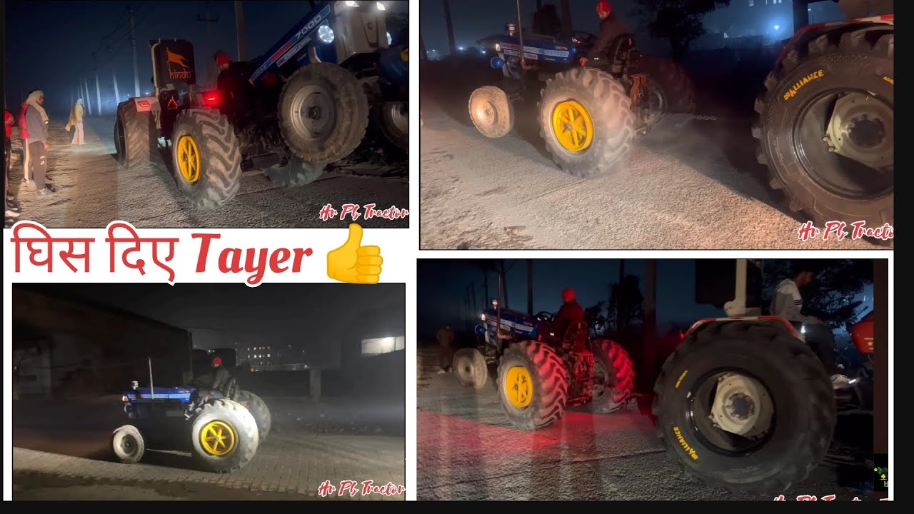 61 no. Turbo 💀 लगवाने के बाद Bhai के Tayers ⚡घेस्वा दिए 👍 #viral #hrpbtractorzone #nishudeshwal