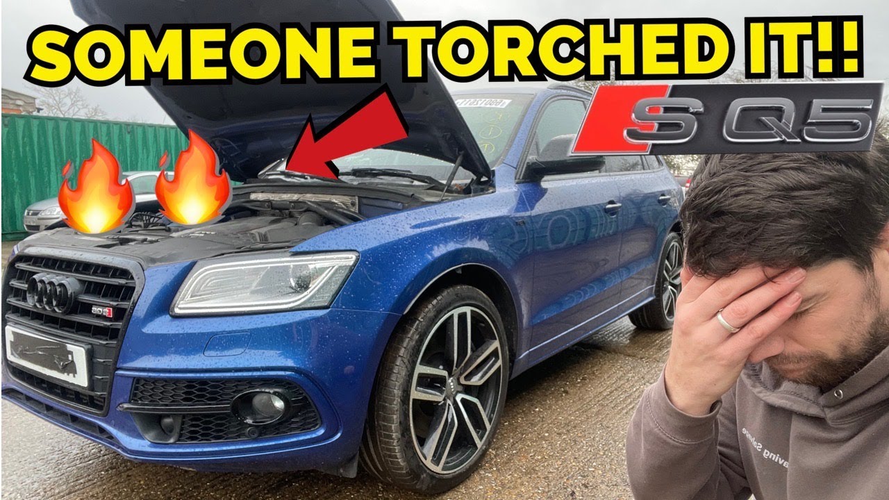 I BOUGHT A STOLEN/ABANDONED/BURNT!! AUDI SQ5 PLUS!!