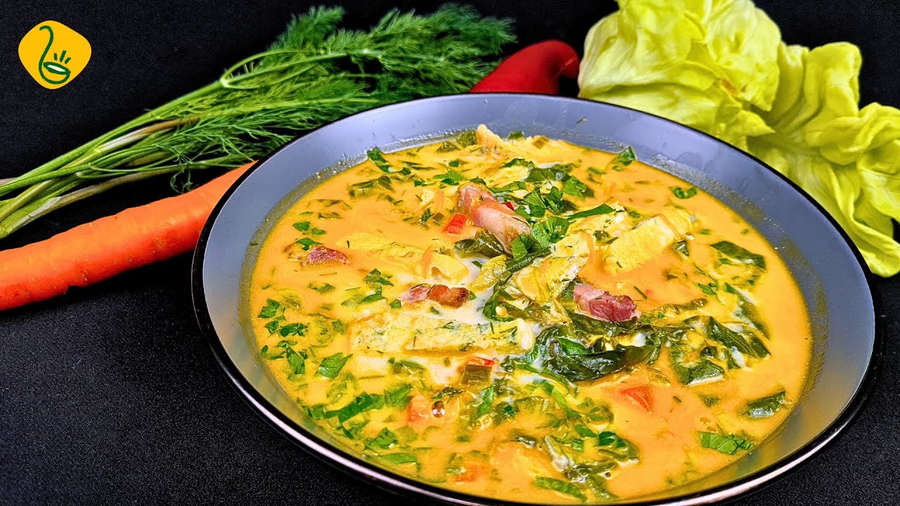 Ciorba de salata verde – reteta traditionala romaneasca, simpla si sanatoasa