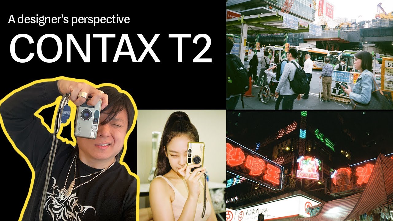 A designer's take on the Contax T2 - The most OVERHYPED point and shoot film camera