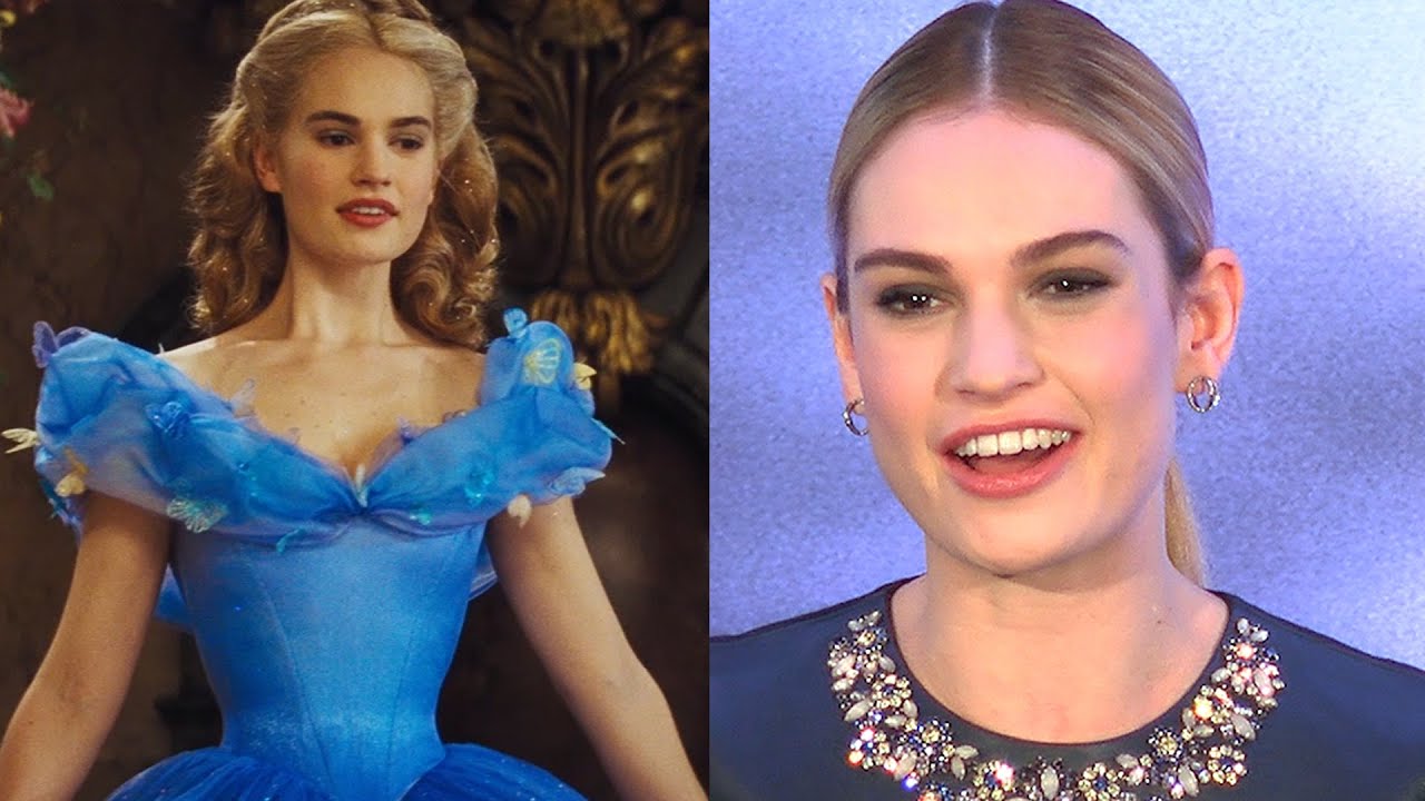 Cinderella's Lily James & Cast React To Waist Size Concerns