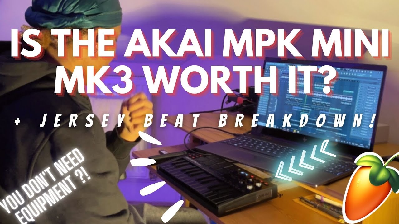 Should You Buy The Akai MPK Mini MK3 in 2023? | + Jersey Beat Breakdown  | FL Studio Tutorial 🎹