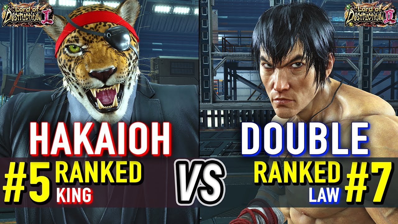 T8 🔥 HAKAIOH (#5 Ranked King) vs DOUBLE (#7 Ranked Law) 🔥 Tekken 8 High Level Gameplay